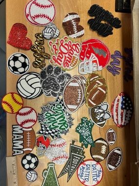 Sports hat patches